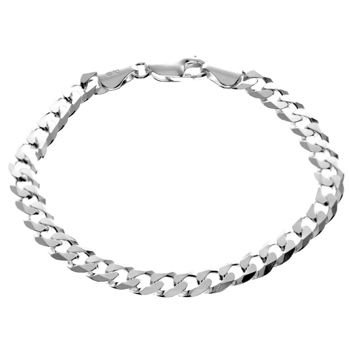 925 Sterling Silver Cuban Bracelet