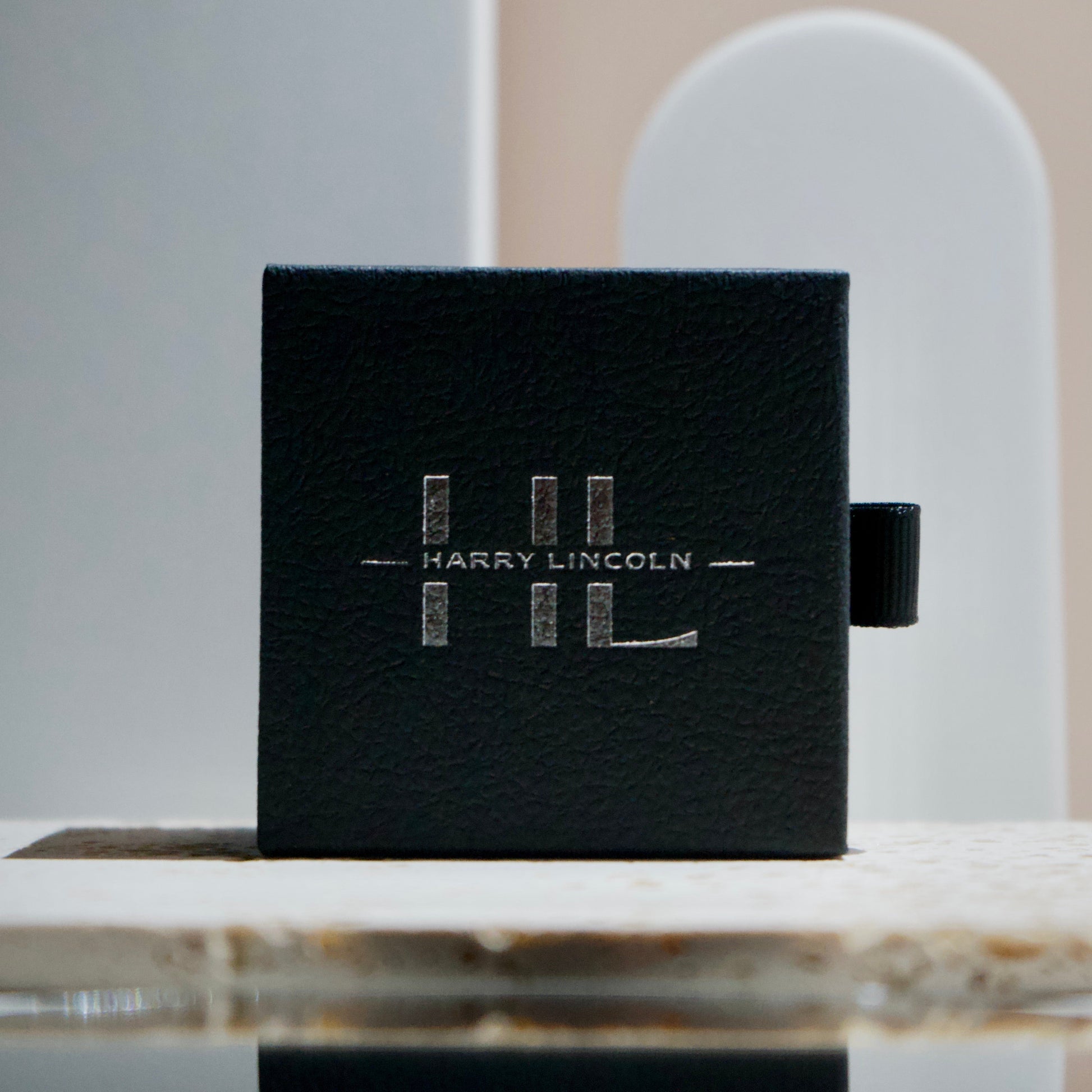 Black Harry Lincoln jewellery box