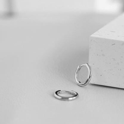 925 Sterling Silver Hoop Earrings