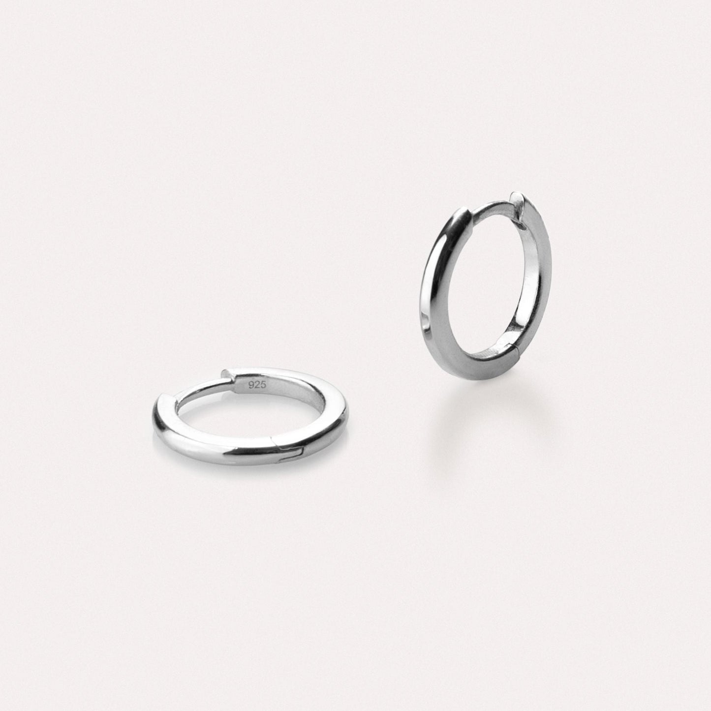 925 Sterling Silver Hoop Earrings
