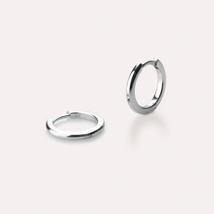 925 Sterling Silver Hoop Earrings